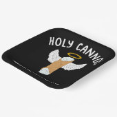 Funny Holy Cannoli Italienisches Themed Party Pappteller (Gewinkelt)