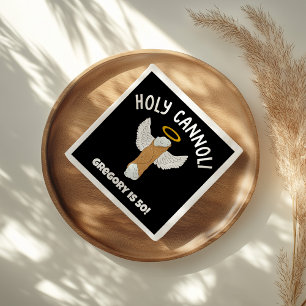 Funny Holy Cannoli Italienisches Themed Party Serviette