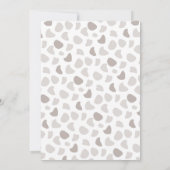 Funny Holy Cow Baby Shower Einladung (Rückseite)