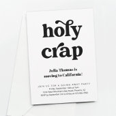Funny Holy Crap geht weg Party Einladung