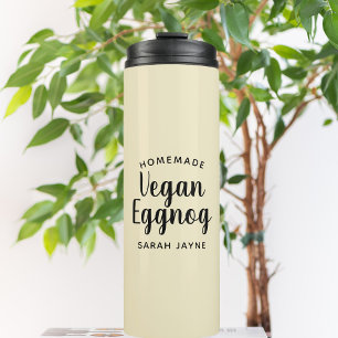Funny Homemade Vegan Eggnog Personalisiert Thermosbecher