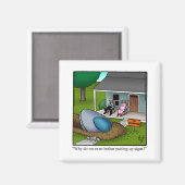 Funny Homeowner Spaß Magnet (Vorderseite/Rückseite)