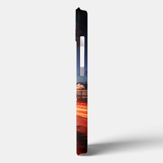 Funny Homer & Peter Nuklear Mushroom Cloud Case-Mate iPhone Hülle (Rückseite / Links)