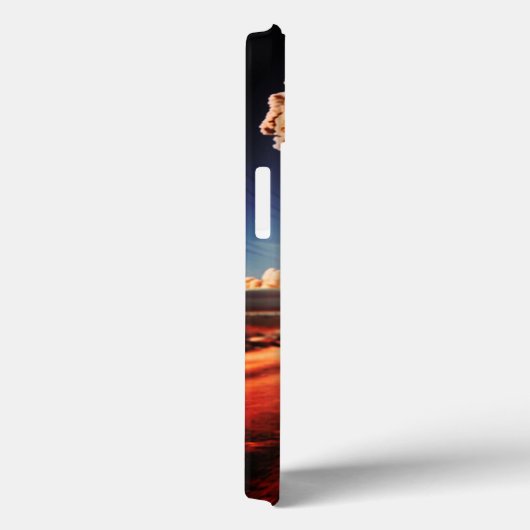 Funny Homer & Peter Nuklear Mushroom Cloud Case-Mate iPhone Hülle (Rückseite / Rechts)