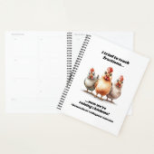 Funny Homeschool Chicken Planer (Anzeige)