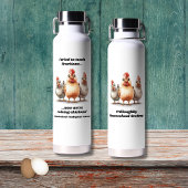 Funny Homeschool Chicken Trinkflasche