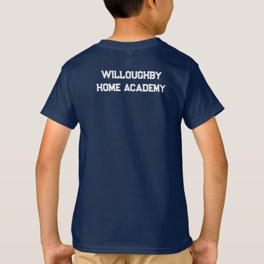 Funny Homeschouse Skipping School T-Shirt (Rückseite)