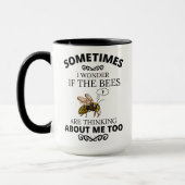 Funny Honey Bee Lover Bauer Beekeeper Apiarist Tasse (Links)