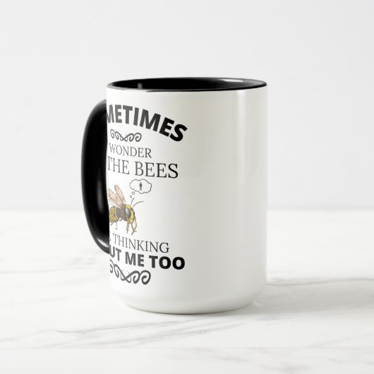 Funny Honey Bee Lover Bauer Beekeeper Apiarist Tasse (Vorderseite Links)