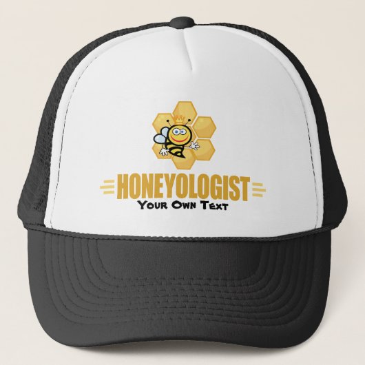 Funny Honey Bee Truckerkappe (Vorderseite)