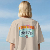 Funny Hoppers Pond Rules Crew Beaverton Crew Big T-Shirt