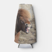 Funny Horaking Ein Albernes Gesicht Flaschenkühler (Vorderseite)