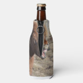 Funny Horaking Ein Albernes Gesicht Flaschenkühler (Flasche Rückseite)