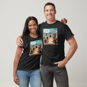 Funny Horse Bank Robber T-Shirt (Unisex)