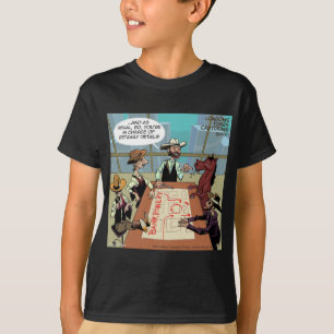 Funny Horse Bank Robber T-Shirt
