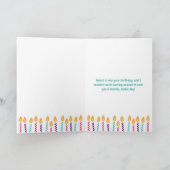 Funny Horse Birthday Card Karte (Innenseite)
