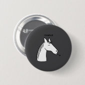 Funny Horse D Button (Vorne & Hinten)