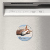 Funny Horse: Entspannen Magnet (In Situ (Geschirrspüler))