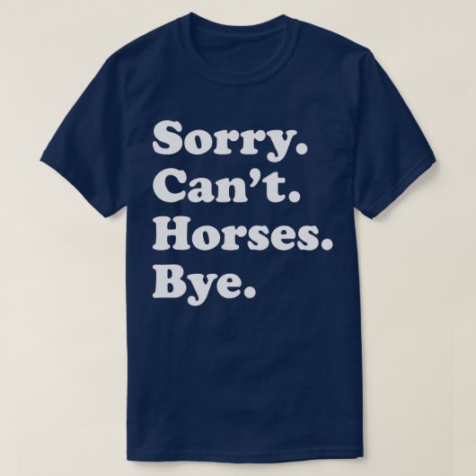 Funny Horse Geschenk für Männer Frauen Jungen oder T-Shirt (Design vorne)