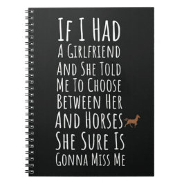 Funny Horse Gifts For Men Dad Equestrian For Him Notizblock