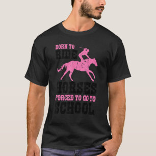 Funny Horse Grafik für Girls and Boys Horse Fan T-Shirt