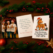 Funny Horse Greeting for Equestrians & Animal Love Karte