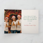 Funny Horse Greeting for Equestrians & Animal Love Karte (Innenseite)