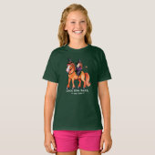 Funny Horse Hexe T-Shirt (Vorne ganz)