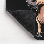 Funny Horse In Retro Style - Farm Humour Ny Funny Mousepad (Ecke)