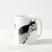 Funny Horse Kaffeetasse (VorderseiteRechts)