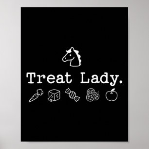 Funny Horse Leckerei Lady - Pferde Mama Reiten Hor Poster