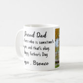 Funny Horse Lover Custom Foto Reiten Kaffeetasse (Vorderseite Links)