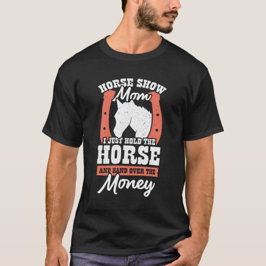 Funny Horse Mama Geschenk T-Shirt (Vorderseite)