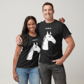Funny Horse Personalisiert T-Shirt (Unisex)