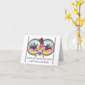 Funny Horse Racing - Arbeit für Menschen, die nich Karte (Gelbe Blume)