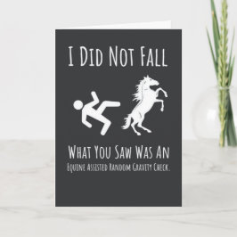 Funny Horse Riding Cards Equestrian Animal Rider Karte