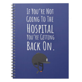 Funny Horse Riding Gifts Equestrian Sports Rider Notizblock
