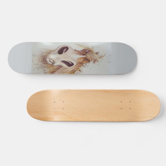fUNNY hORSE Skateboard (Horizontal)