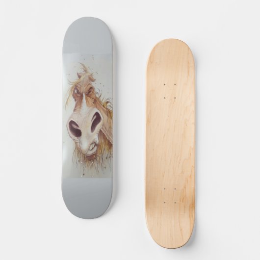 fUNNY hORSE Skateboard (Vorderseite)