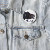 Funny Horse Smile Button (Beispiel)