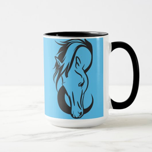 Funny Horse Tasse (Rechts)