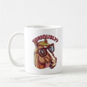 🐴 Funny Horse Tasse - "Ernsthaft!" (Links)