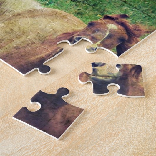 Funny Horses Puzzle (Seite)