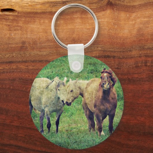 Funny Horses Schlüsselanhänger (Vorderseite)