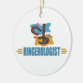 Funny Horseshoes Keramikornament (Links)