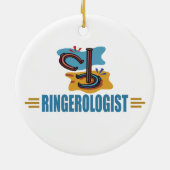 Funny Horseshoes Keramikornament (Hinten)