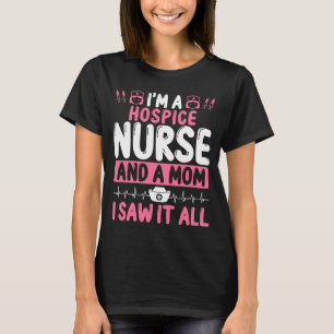 Funny Hospice Nurse Mama Pflege T-Shirt