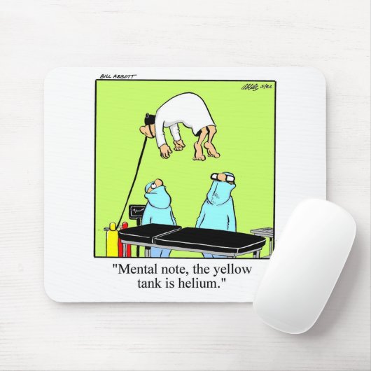 Funny Hospital Spaß Mousepad (Mit Mouse)
