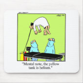 Funny Hospital Spaß Mousepad (Vorne)