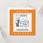 Funny Hospitality Industry Personalmangel Karte (Vorderseite/Rückseite Beispiel)